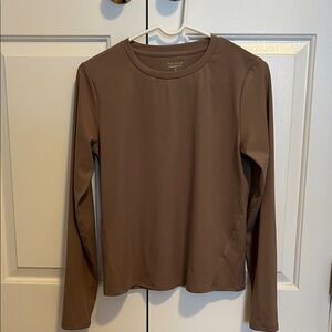 Tek Gear Women's Brown Long Sleeve Top